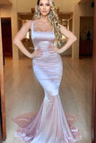 LTP0823,Light pink prom dresses mermaid long evening HZ0307